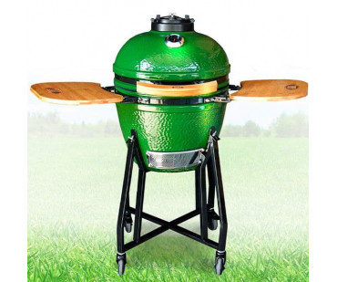Фотография - Керамический гриль Start Grill-18 (48 см.) зеленый - купить в Казани в магазине Печной центр