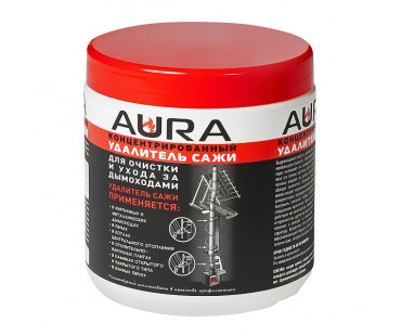 Фото - Концентрированный удалитель сажи AURA 0,5 кг - Печной центр Казань Фотография - Концентрированный удалитель сажи AURA 0,5 кг - купить в Казани в магазине Печной центр