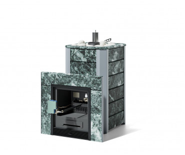 Фотография - Газовая банная печь Ялта 15 К/2024 в камне ИзиСтим - купить в Казани в магазине Печной центр