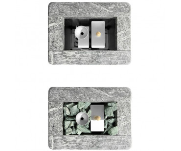 Фото - Электрическая печь Karina Квадро Quadro 7,5 Талькохлорит - Печной центр Казань Фотография - Электрическая печь Karina Квадро Quadro 7,5 Талькохлорит - купить в Казани в магазине Печной центр