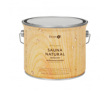 Фотография - Пропитка для древесины Sauna Natural (2 л) ELCON - купить в Казани в магазине Печной центр