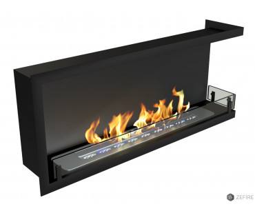 Фотография - Биокамин Contour Угловой 1100 правый Estetic Flame - купить в Казани в магазине Печной центр