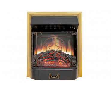 Фотография - Очаг электрический Royal Flame Majestic FX Brass - купить в Казани в магазине Печной центр