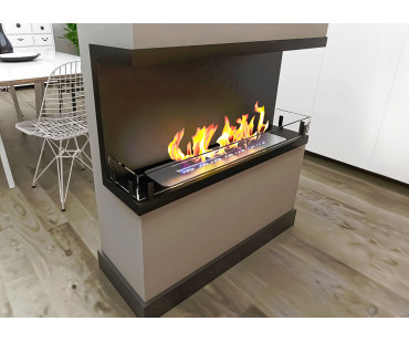 Фото - Биокамин Contour торцевой 900 Estetic Flame - Печной центр Казань Фотография - Биокамин Contour торцевой 900 Estetic Flame - купить в Казани в магазине Печной центр