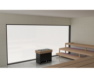 Фото - Электрическая печь Sentiotec Qube 24.0 кВт - Печной центр Казань Фотография - Электрическая печь Sentiotec Qube 24.0 кВт - купить в Казани в магазине Печной центр