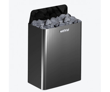 Фотография - Электрическая печь Harvia The Wall SW60E Black Steel - купить в Казани в магазине Печной центр