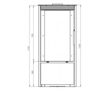 Фото - Печь-камин SKI-211/210 ручное регулирование, черный Ember - Печной центр Казань Фотография - Печь-камин SKI-211/210 ручное регулирование, черный Ember - купить в Казани в магазине Печной центр