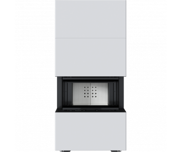 Фотография - Каминокомплект Home Easy Box с топкой в корпусе белого цвета NBC Kratki - купить в Казани в магазине Печной центр