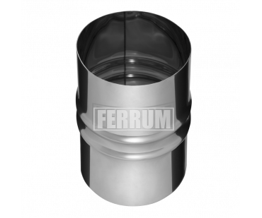 Фото - Адаптер ПП Ferrum (430/0,5 мм) Ф80 - Печной центр Казань Фотография - Адаптер ПП Ferrum (430/0,5 мм) Ф80 - купить в Казани в магазине Печной центр