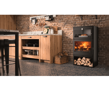 Фотография - Печь камин с духовкой Panadero Oven Ecodesign - купить в Казани в магазине Печной центр