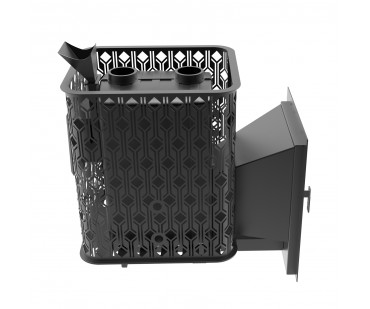 Фото - Банная печь Verona 18 Black Stove - Печной центр Казань Фотография - Банная печь Verona 18 Black Stove - купить в Казани в магазине Печной центр