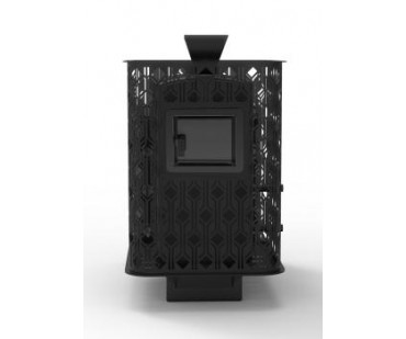 Фотография - Банная печь Verona 18 Газ Black Stove - купить в Казани в магазине Печной центр