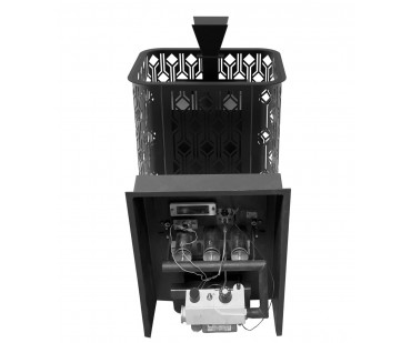 Фото - Банная печь Varna 26 Газ Black Stove - Печной центр Казань Фотография - Банная печь Varna 26 Газ Black Stove - купить в Казани в магазине Печной центр