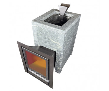 Фото - Банная печь Verona 18 Талькохлорит Black Stove - Печной центр Казань Фотография - Банная печь Verona 18 Талькохлорит Black Stove - купить в Казани в магазине Печной центр